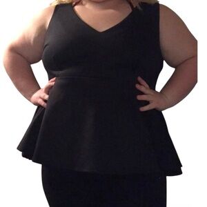 NWT💕ASOS Curve Plus Size Peplum Top